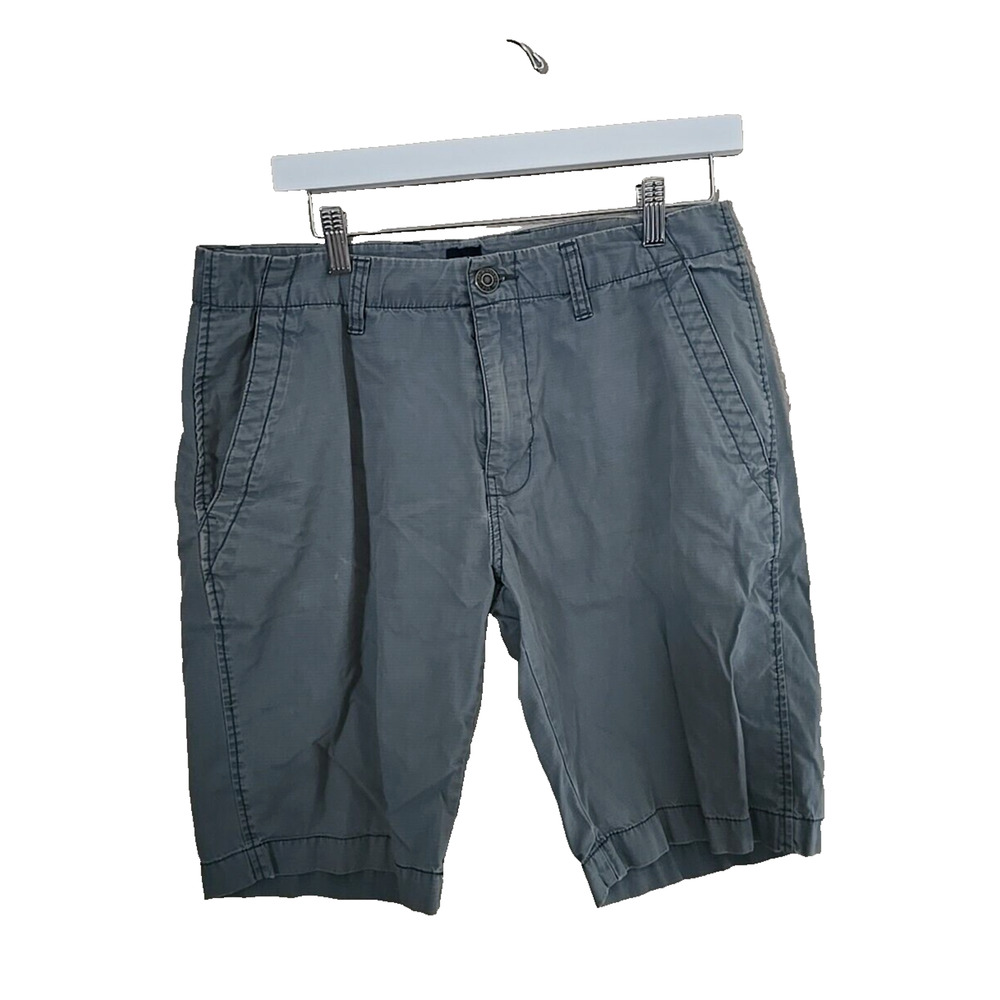 Gap Blue Chino Khaki‎ 10" Inseam Pockets Outdoor Casual Shorts Men's Size 32